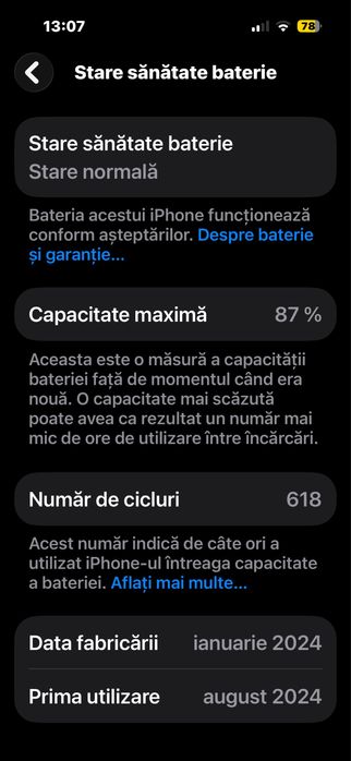 Iphone 15 pro impecabil