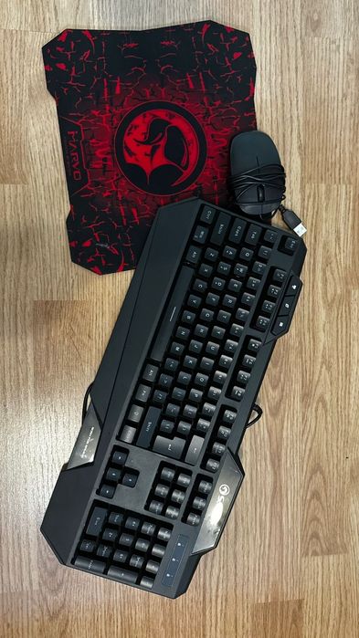 Mouse+tastatura rgb+mouse pad