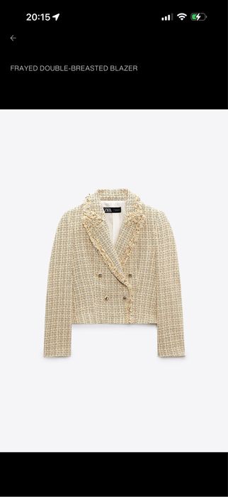 Две двуредни сака на Zara