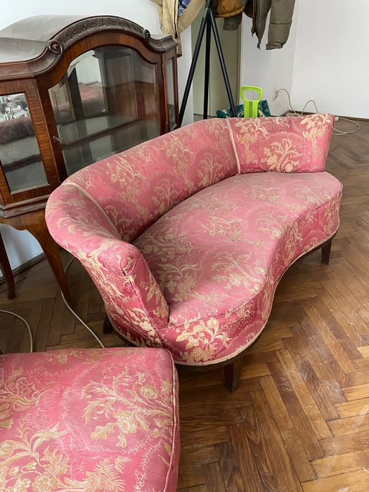 Set canapea cu 2 fotolii