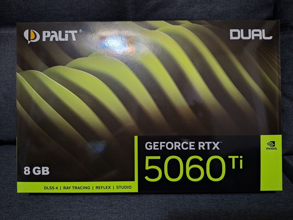 Видеокарта PALIT Dual  RTX 5060Ti(8gb,Gddr 7)