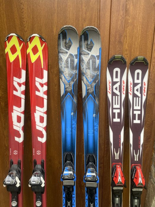 Различни ски K2-170см,Head-156см,Volkl -166см Евтино