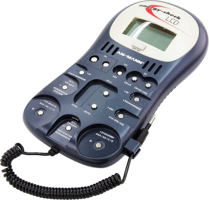 тестер за акумулаторни и алкални батерии ANSMANN, Германия