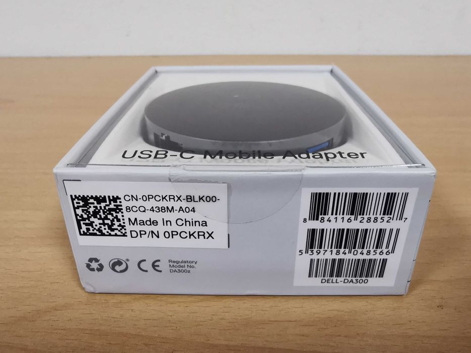 Докинг станция Dell DA300 с USB, USB-C, DisplayPort, HDMI, VGA и RJ45