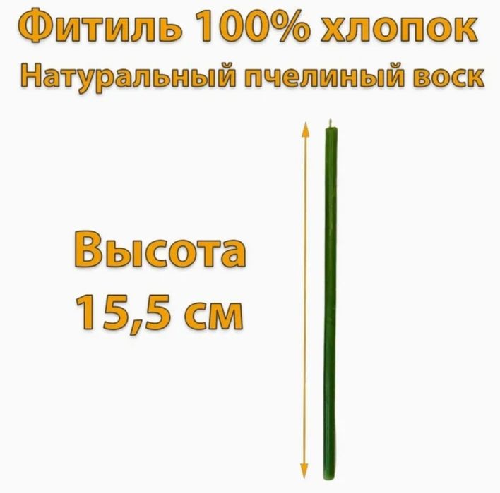 Свечи из натурального Воска.