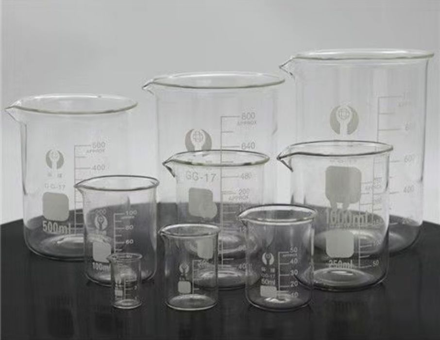 Стеклянная стакан лабораторный stakan laboratoriya uchun