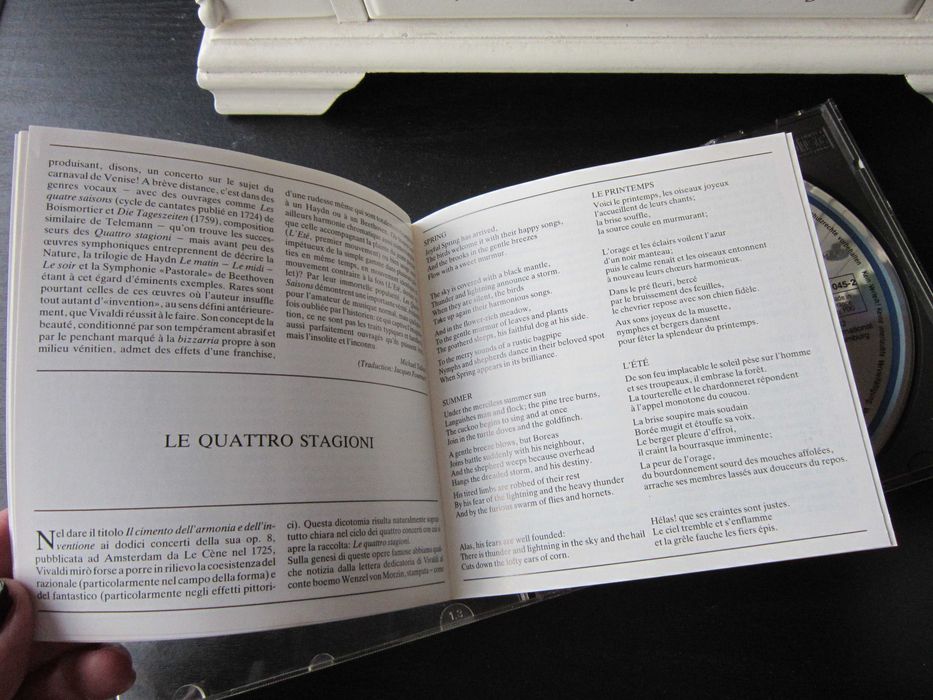 rar Vivaldi Le Quattro Stagioni Anotimpurile 1982 Germany