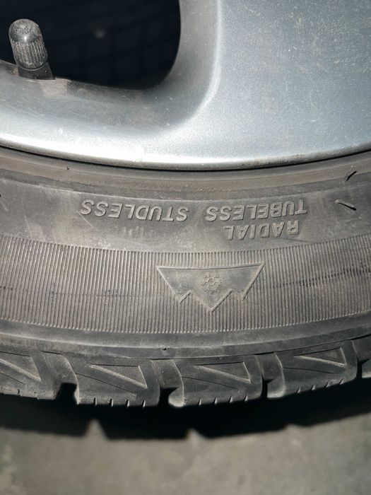 Джанти със зимни гуми 17 цола за Mercedes Мерцедес W209 W203