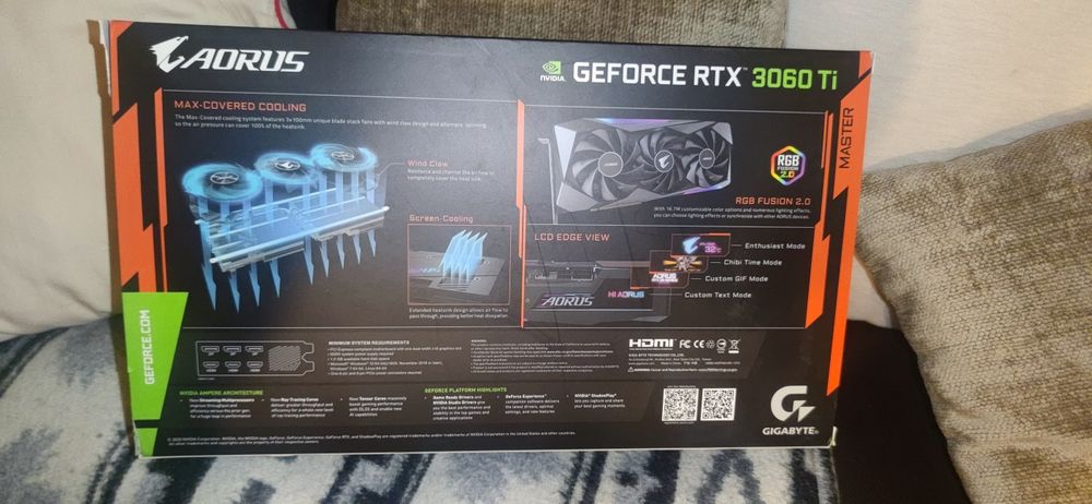 Aorus master RTX 3060ti