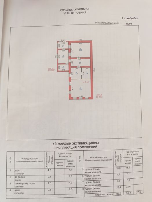Продам дом.Во 2 рабочем.