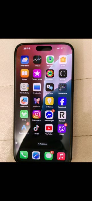 iPhone 16 Plus 128 GB Перфектен софтуерно