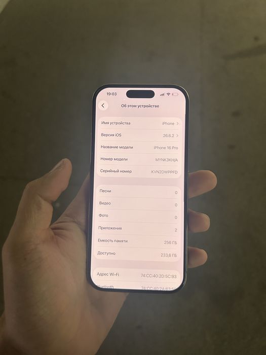 Iphone 16 Pro 256GB 89%