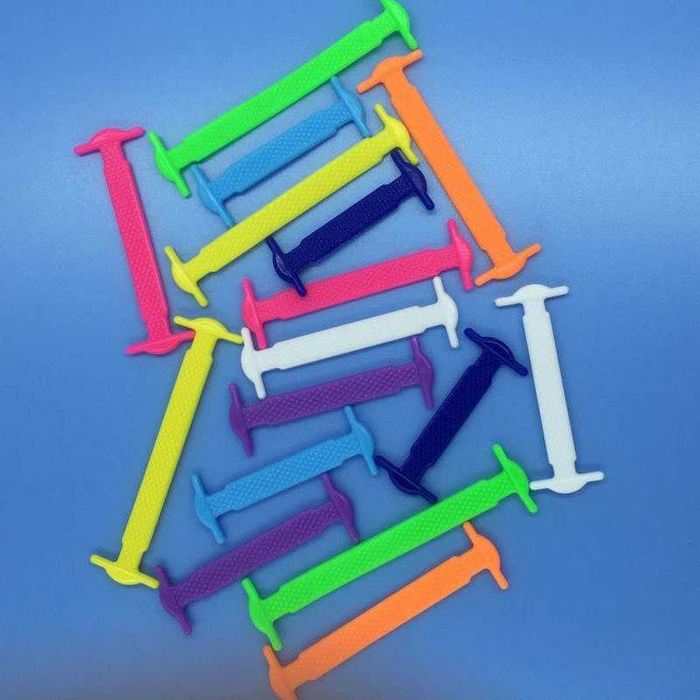 Силиконовые шнурки для обуви