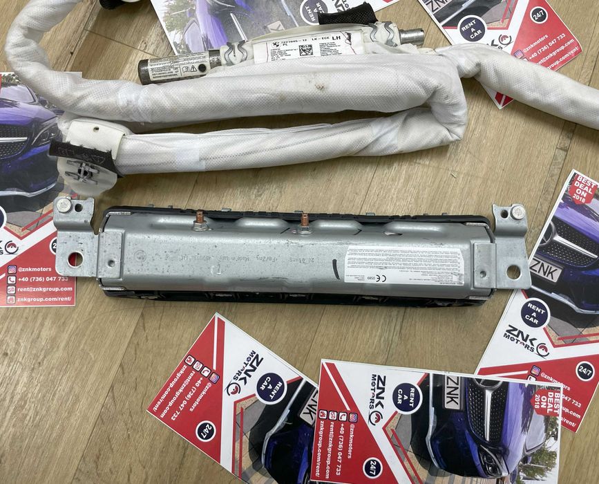 BMW F30 F34 F36 airbag genunchi picioare SUA - set airbag cortine