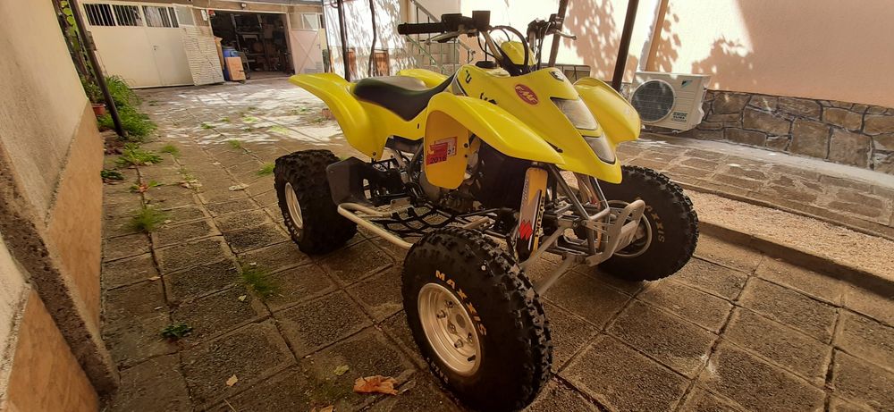 HWKWAZ Kit De Válvula De Escape De Motor Cilíndrico Compatible Con Suzuki Quadsport Z400 LTZ400 2x4 Edición Especial 2003-2013 2004 2005 2006 2007