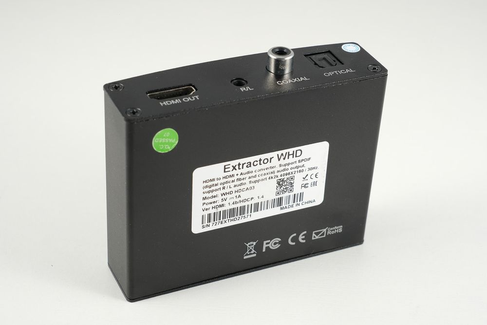 Конвертер HDMI на HDMI + АУДИО