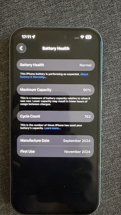 Комплект iPhone 16 128GB + Apple Watch Series 6