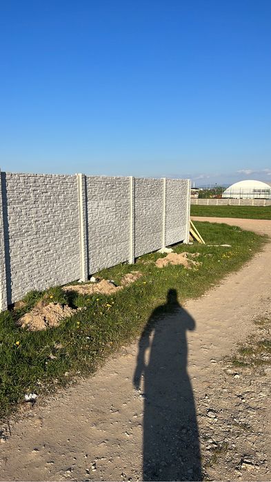 Gard placi si stalpi beton