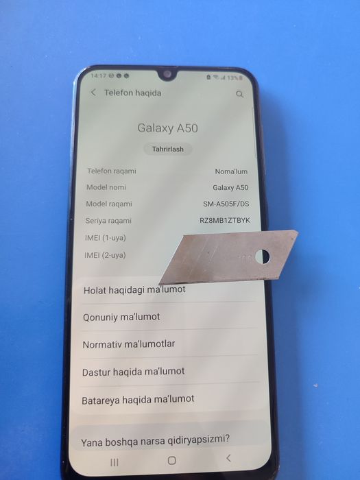 Samsung Galaxy   A 50