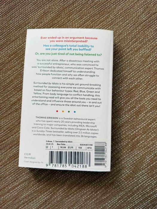 Surrounded by Idiots, Заобиколен от идиоти, нова книга