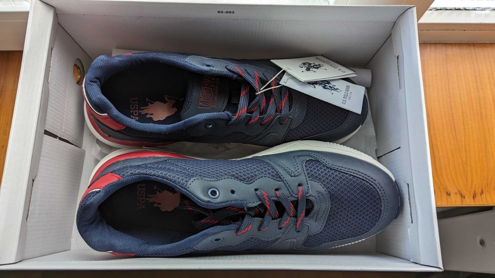 Papuci US Polo ASSN, noi cu eticheta, marime 43