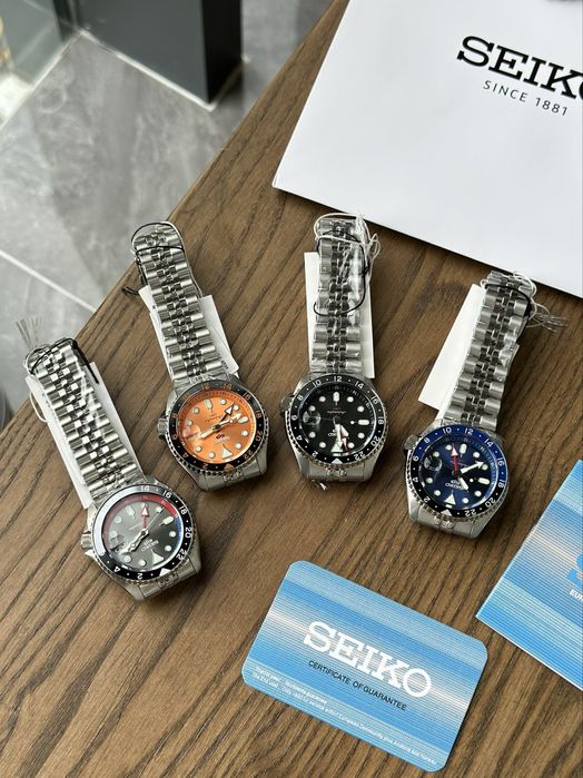 Seiko GMT 5 новые