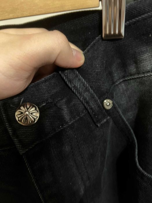 Blugi Scurti Chrome Hearts negri