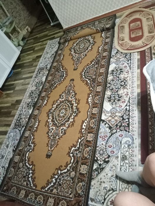 Ковры чистые, после стирки