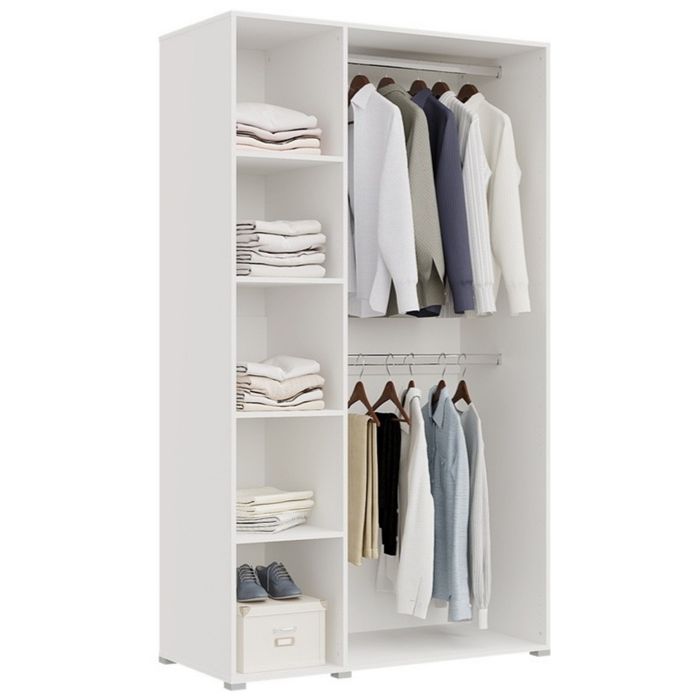 Белый шкаф 3-дверный