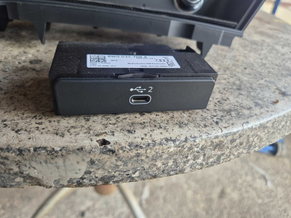 Set Modul Usb C Audi A4 B9 facelift 8W0035708A