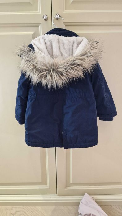 Парка ръст 98 см с подвижна качулка