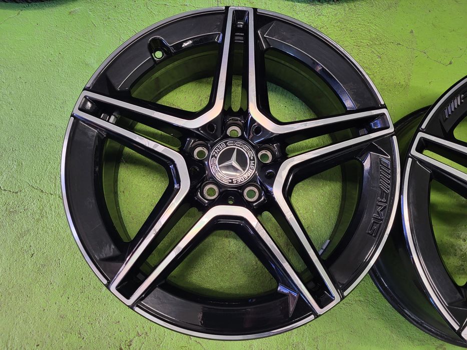 2 бр 19 5x112 Mercedes Amg лети джанти B Class Cla 5х112 джанта
