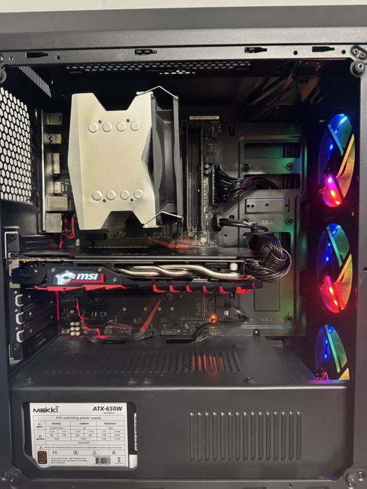 Геймърски компютър i7-7700, GTX 1070, 16GB