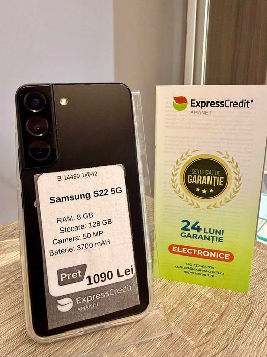 Samsung S22 5G (AG42 B.14499) GARANTIE 24 LUNI