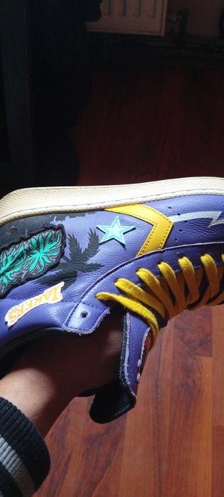 Adidași semi gheată (baschet)Converse Los Angeles Lakers