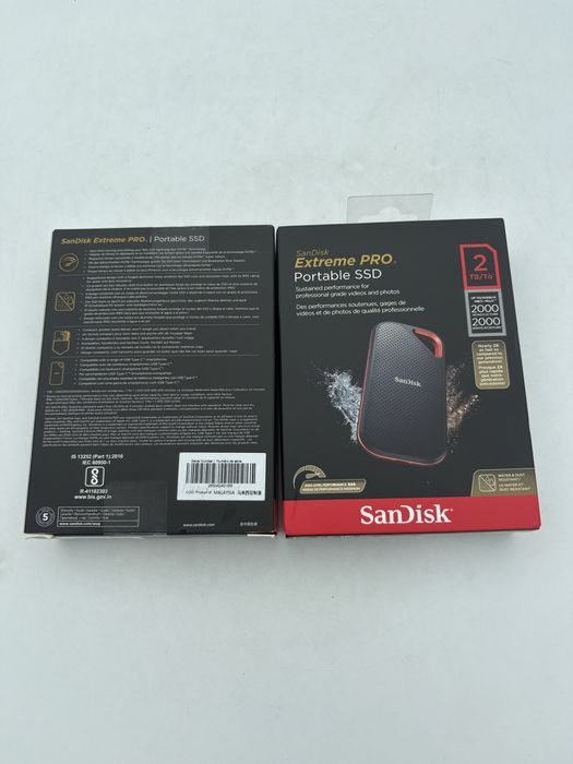 SSD Extern SanDisk Extreme Pro Portable SSD 2TB , sigilate