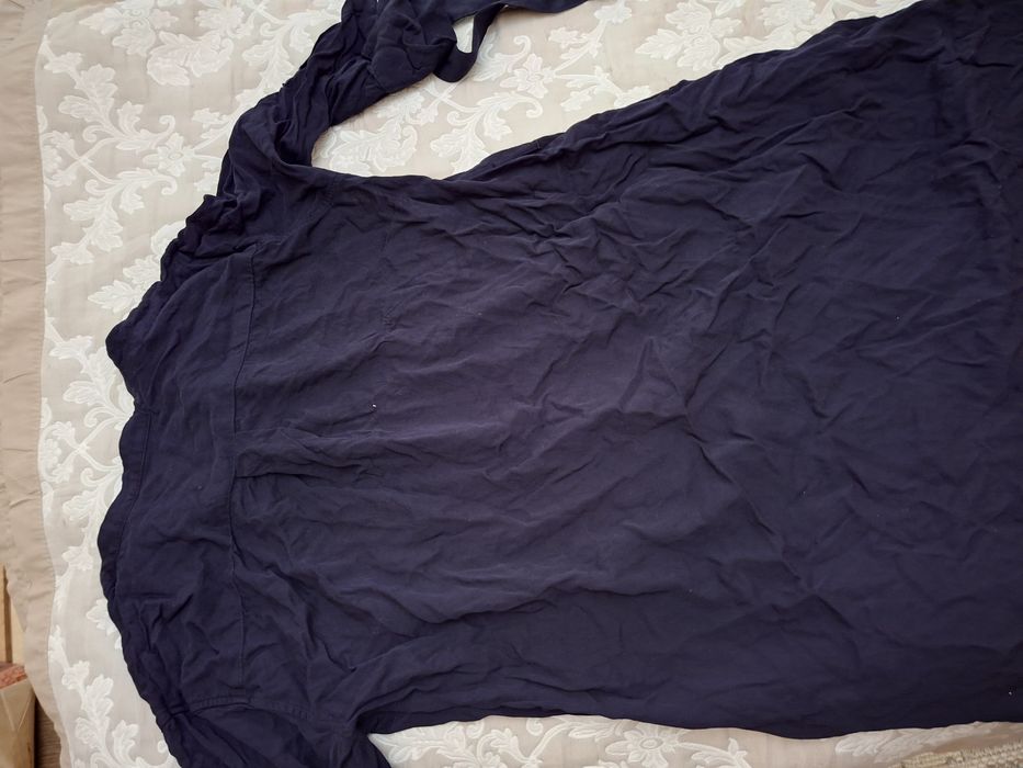 Платье туника из штапеля,  с пояском