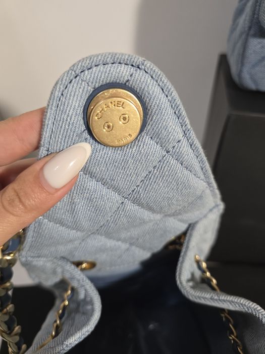 Налична чанта Chanel Hobo 25S Denim