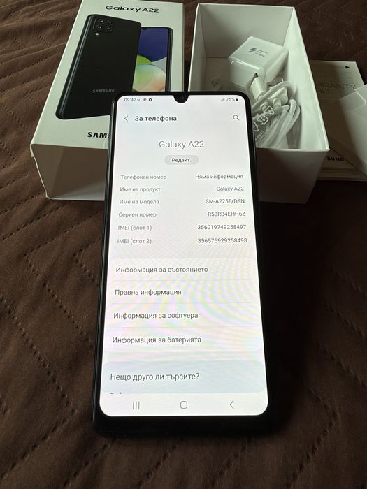 Samsung Galaxy A22– 128 GB / 4 GB