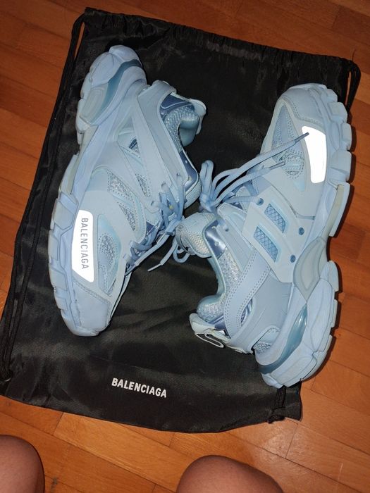 Balenciaga tracks baby Blue mcqueen balmain off white nike