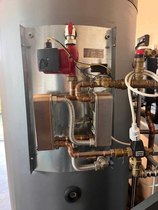 Centrala ECOFABER 33 kW + Puffer Italboiler 1000 L