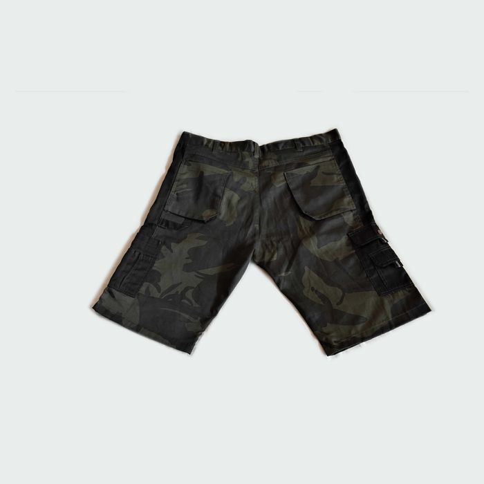 Къс работен панталон XL Cerva Crambe камуфлажен нов