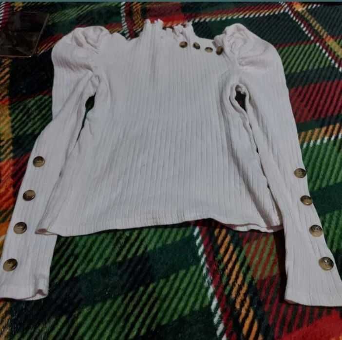 Bluză casual fete școală 134/140