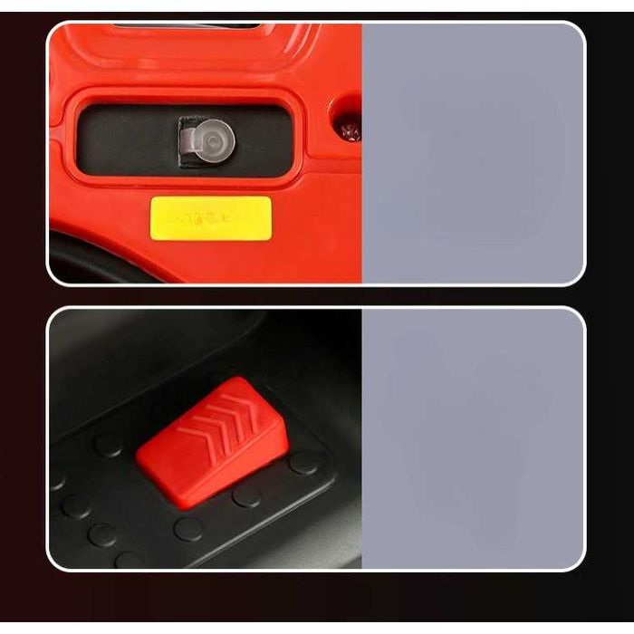 ATV pentru copii cu Acumulator, Sistem Anti-Rasturnare, Sistem de Lumini si Sunet, 2-5 Ani, 70 x 43 x 48 cm, Rosu