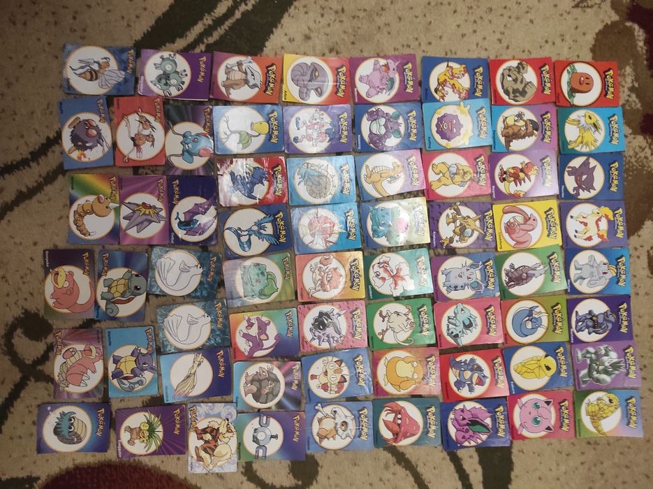Наклейки покемоны и несколько других