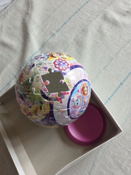 4 пъзела за общо 5 евро Ravensburger и Disney, 3D, за момиче за 6+ и 7+ години