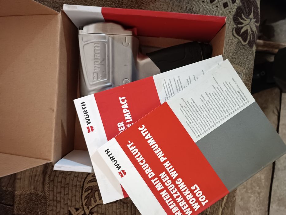 Пневмогайковерт wurth