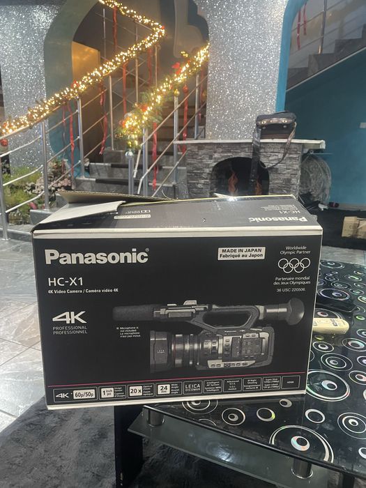 Профисионална видео камера Panasonic 4K.