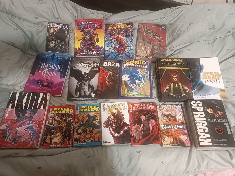 Книги комикси и манга