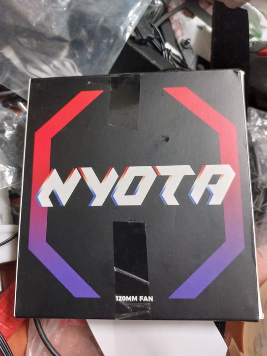 Ventilator carcasa 120mm Argb,Asiahorse Nyota negru reverse,nou